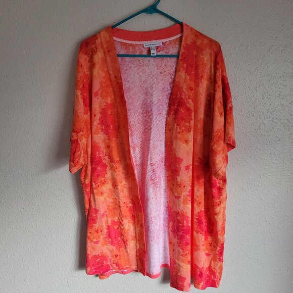 Isaac Mizrahi Women's short sleeve Cardigan - Picture 1 of 6